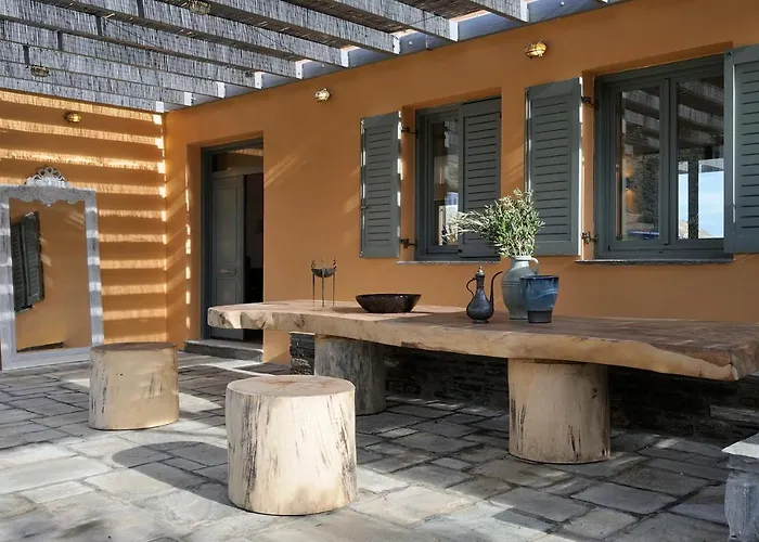 אתר נופש Aegea Blue Cycladic Zorgos (Andros)